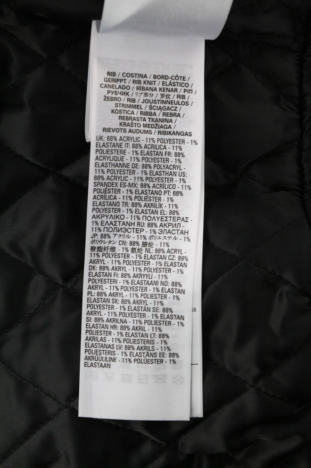 DIESEL G-Feijoa moteriška striukė XS, juoda, dengta, izoliuota, polo apykakle, striukė 