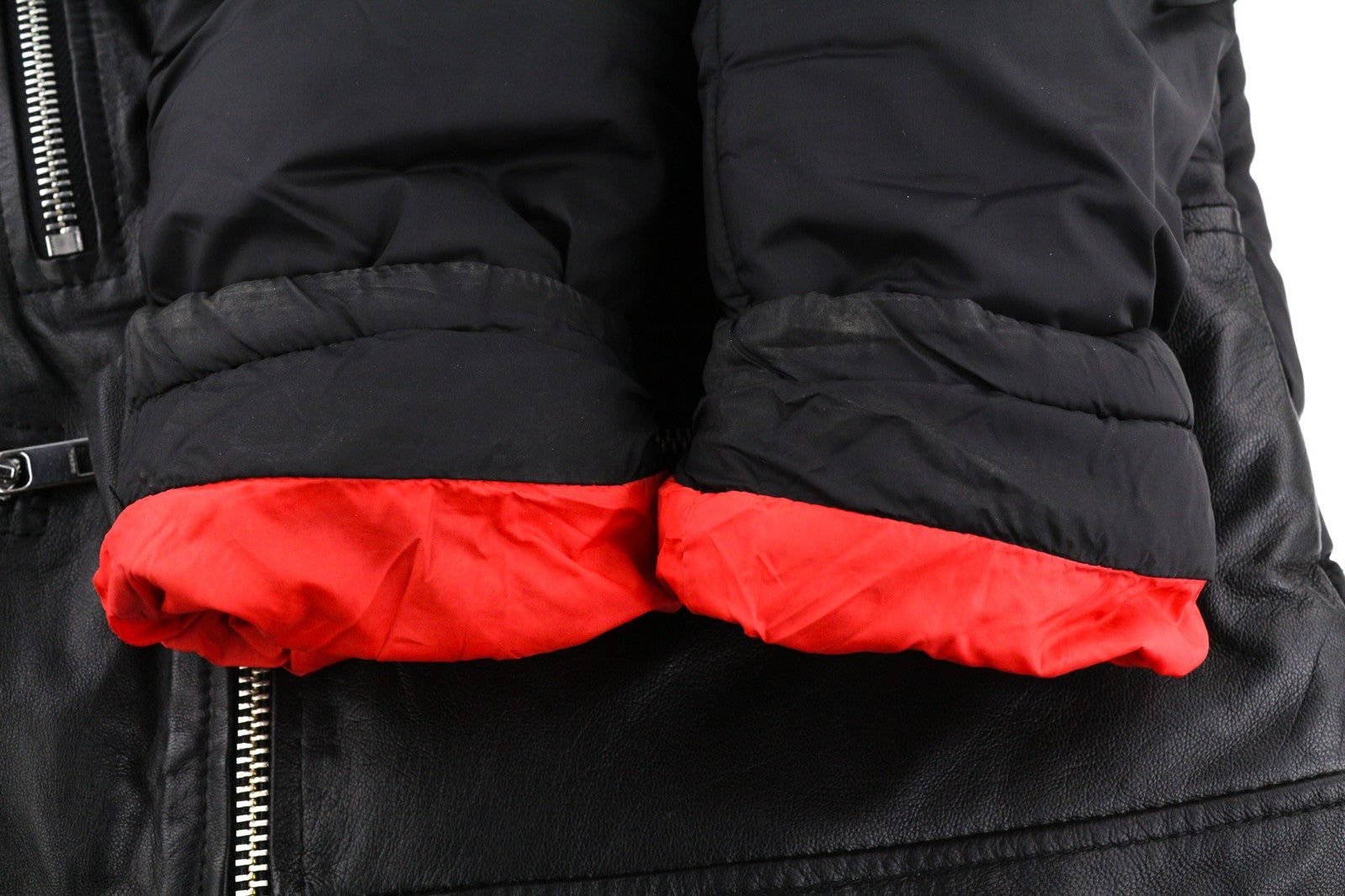 DIESEL L-Žieminė vyriška striukė M, juoda, ėriuko odos, paminkštinta, su juostele apykaklei 