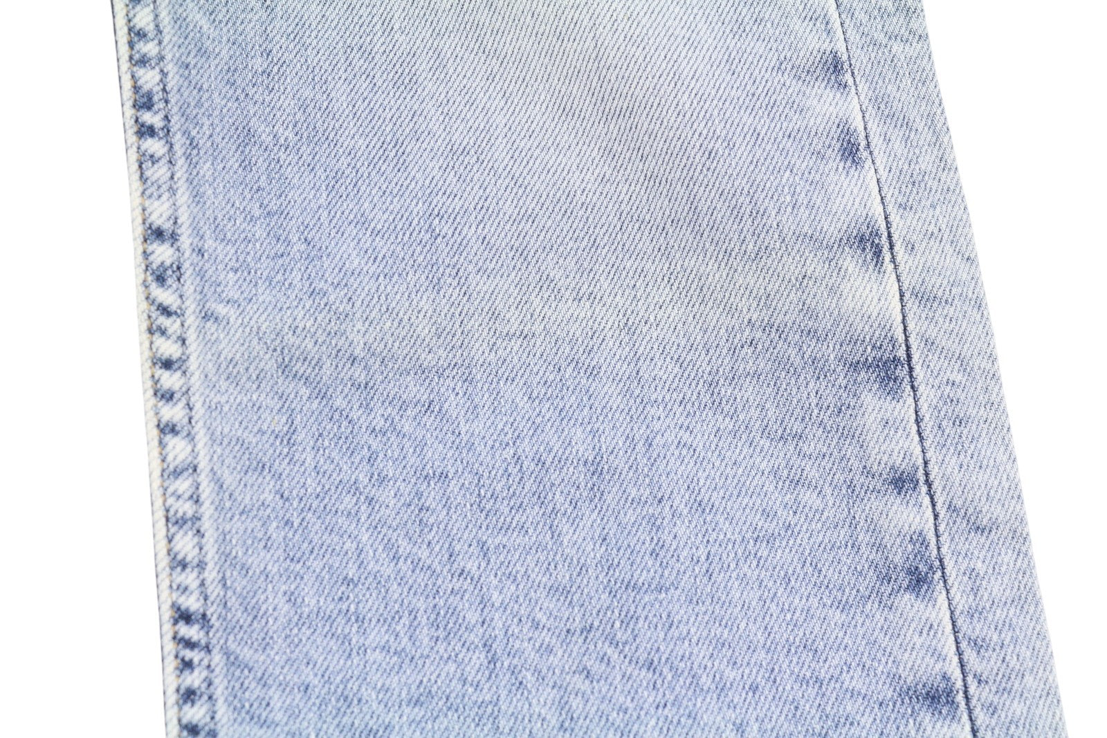 CALVIN KLEIN Slim vyriški džinsai W32/L30 Blue Faded Whiskers Distress Ripped Denim