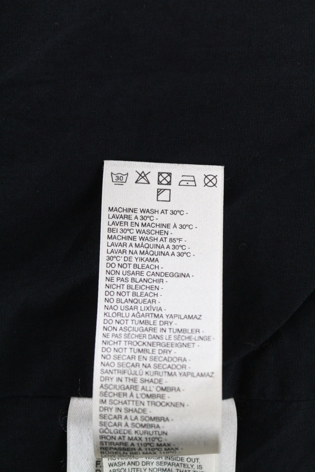 DIESEL Jamede Men Jacket S Khaki High Neck Zip Lined Drawstring Waist Logo