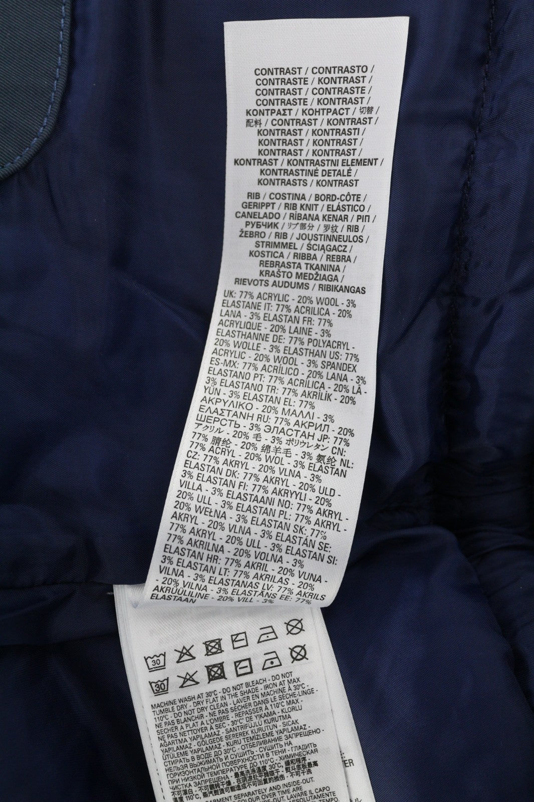 DIESEL W-Spleak-A Men Jacket S Blue Washed Oversized Bomber Lined RRP325