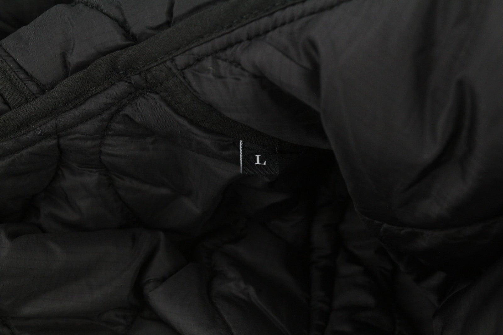 DIESEL W-Miles Men Jacket L Black 2in1 Parka Insulated Drawstring Waist RRP475