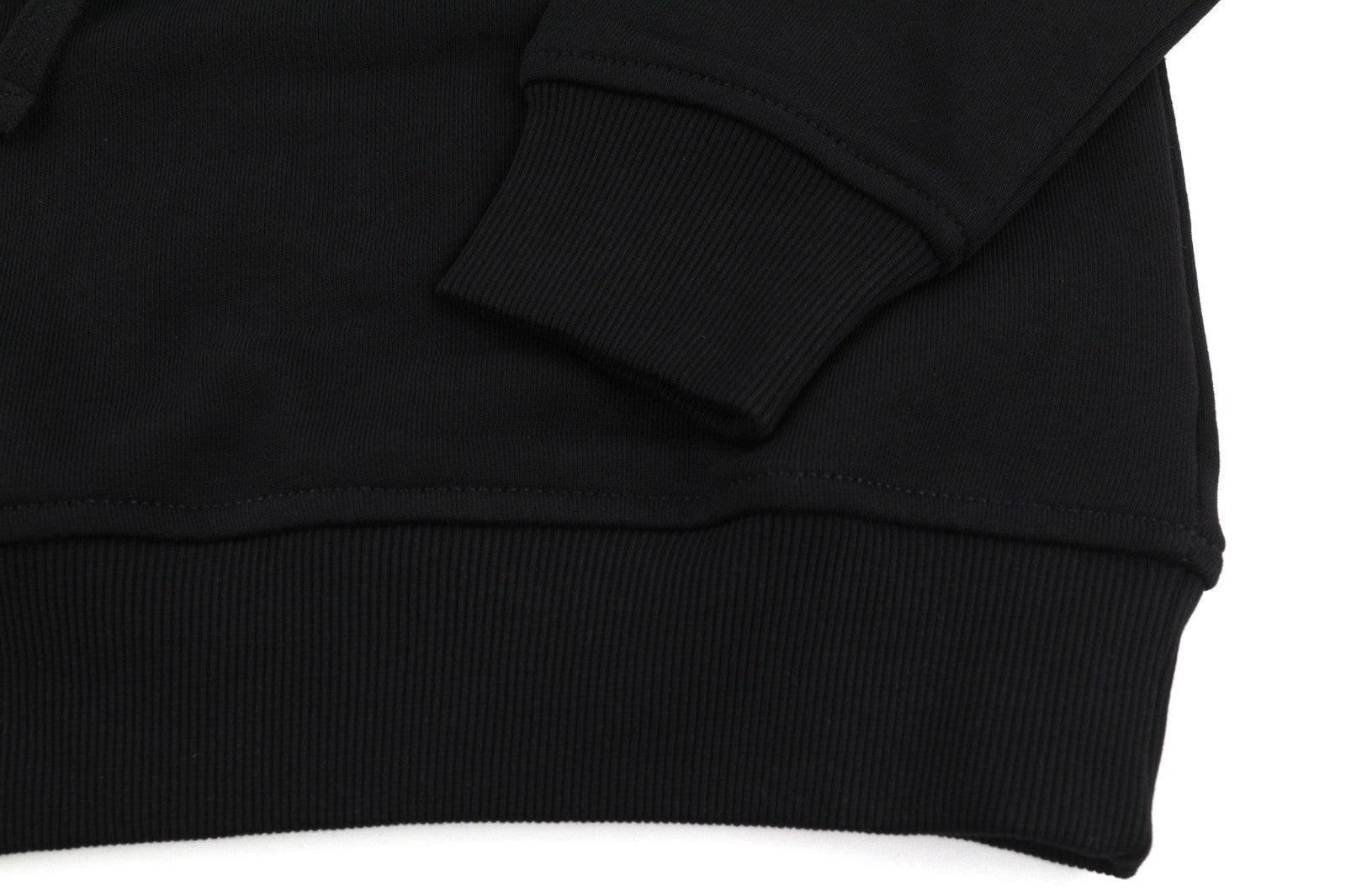 DIESEL F-Reggy-Hood Women Hoodie S Black Pull On Logo Straps Long Sleeve RRP175