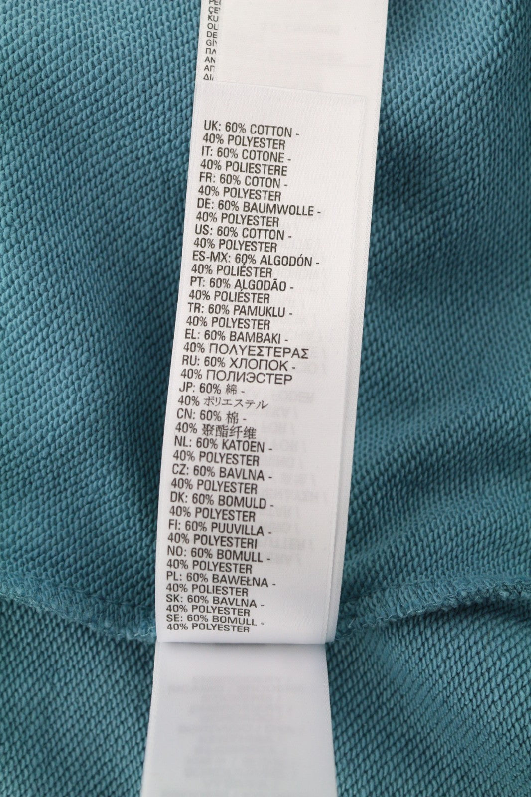 DIESEL S-Ummer-B2 Men Hoodie 3XL Blue Pullover Kangaroo Strap Long Sleeve RRP150