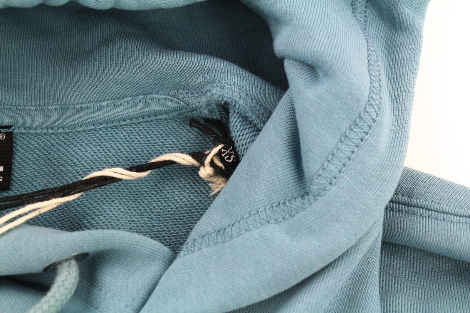 DIESEL S-Ummer-B2 Men Hoodie XS Blue Pullover Kangaroo Strap Long Sleeve RRP150