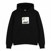 DIESEL S-Ginn-Hood-E6 Men Hoodie M Black Pullover Straps Long Sleeve RRP175