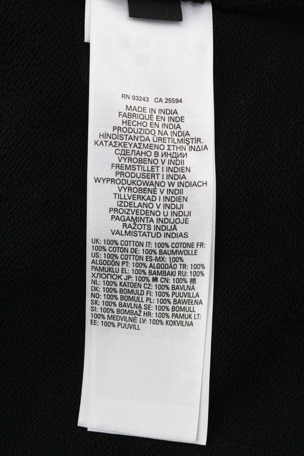 DIESEL S-Ginn-Hood-E6 Men Hoodie S Black Pullover Logo Straps Long Sleeve RRP175