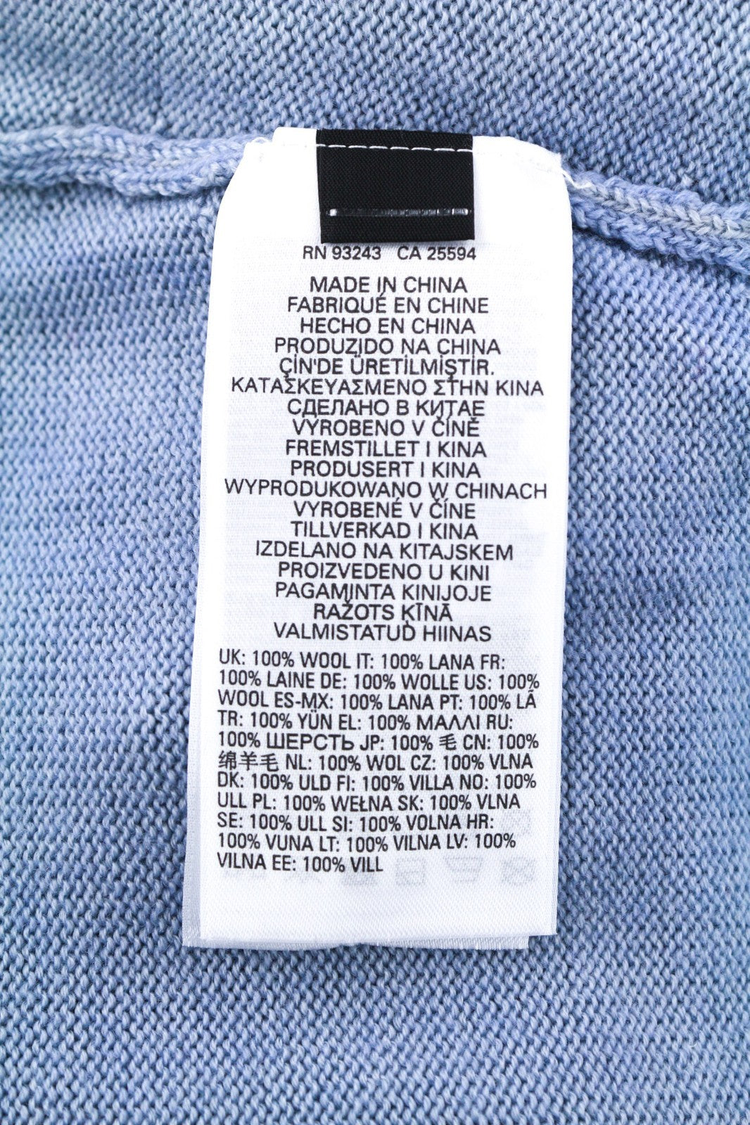 DIESEL M-Arika Women Jumper M Light Blue Washed Wool Knit Cardigan RRP300