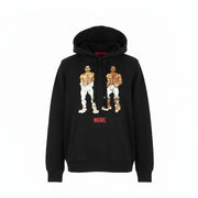 DIESEL PR-Ginn-Hood-P1 Men Hoodie XS Black Pullover Kangaroo Long Sleeve RRP195