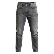 NUDIE JEANS Pile Led Men's Jeans W30/L32 Grey Marble Organic Skinny Washed Zip