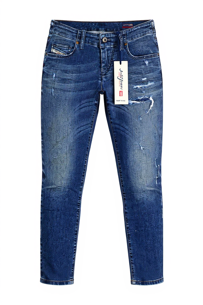 DIESEL Grupee-NE 0662L Women's Jeans W27 Blue Jogg Sweat Slim Skinny RRP199