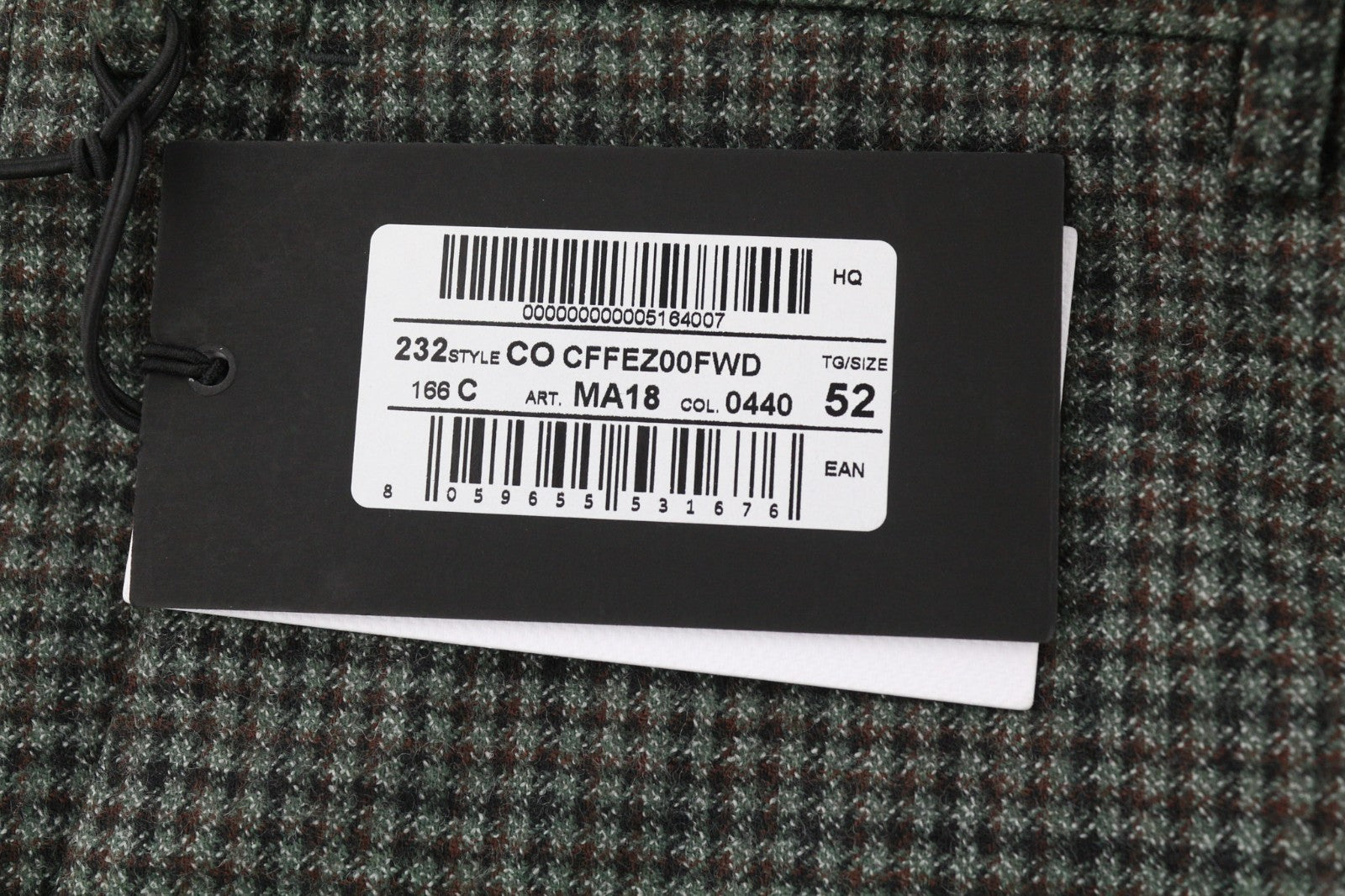 PT TORINO Men's Trousers 52 W37 Freedom Fit Grey Brown Wool Patterned Pleated