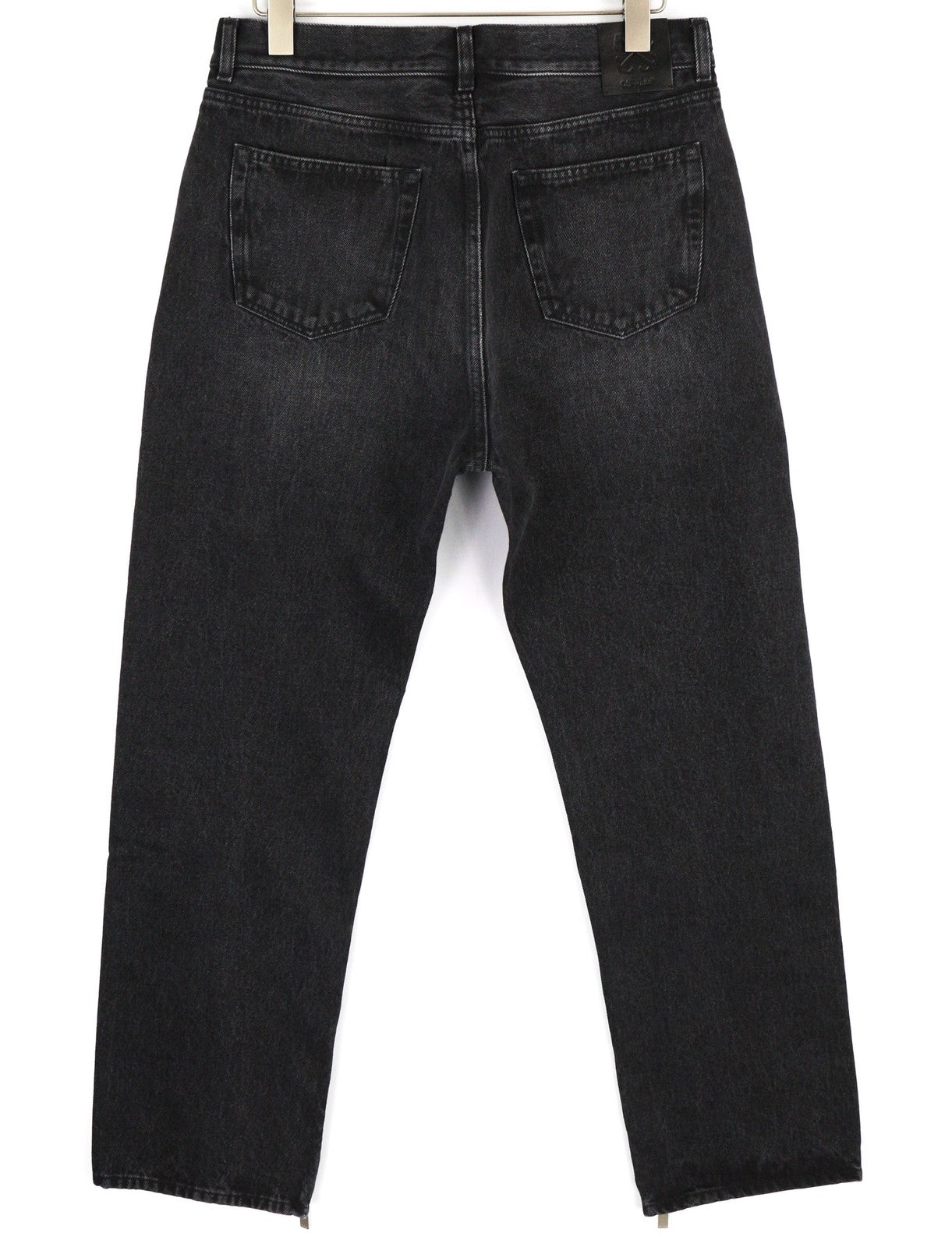 OFF-WHITE Men's Jeans W31 Vintage Black Buttoned Zip Detail Skate Style RRP550