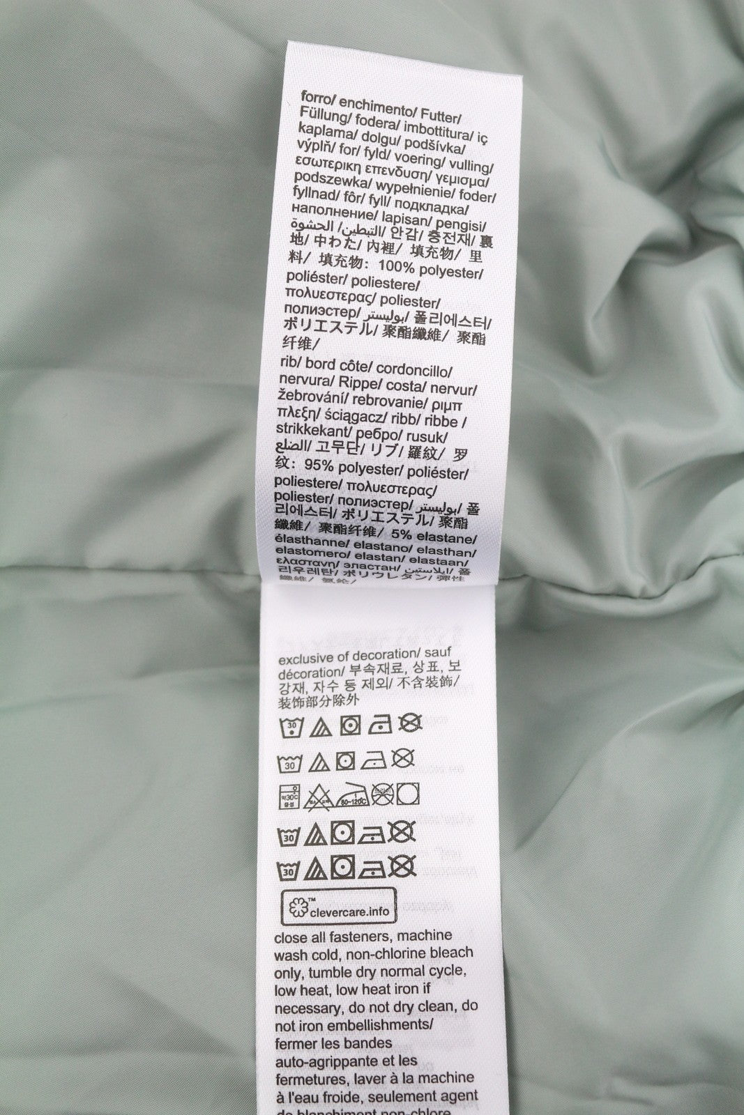 CALVIN KLEIN Men Jacket S Slate Grey Insulated Full Zip Logo Bomber RRP129