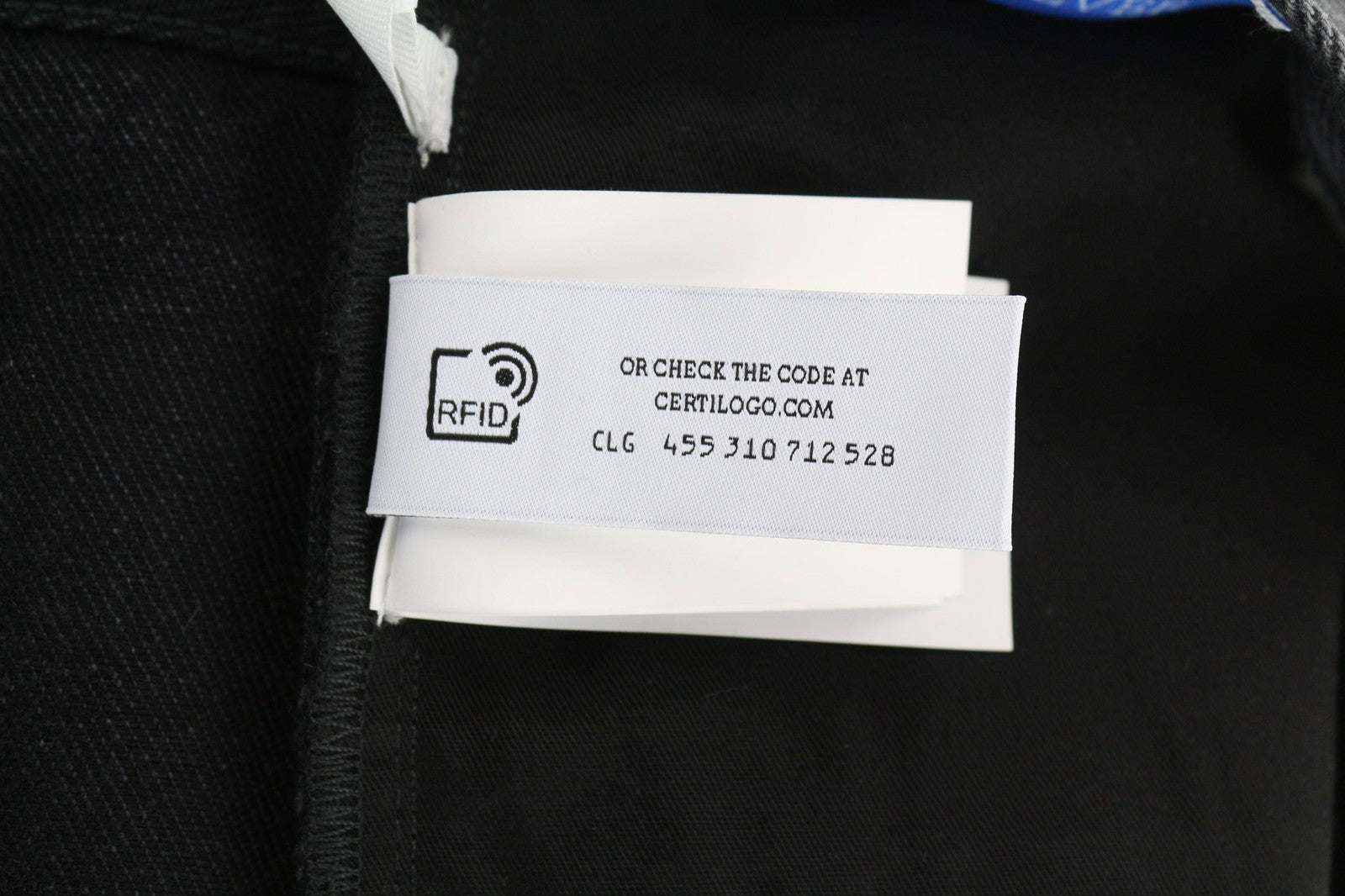 OFF-WHITE Men's Jeans W30 Vintage Black Tapered Pure Cotton Buttoned RRP475