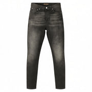 NUDIE JEANS Pipe Led Men's Jeans W30/L32 Grey Marble Organic Skinny Washed Zip