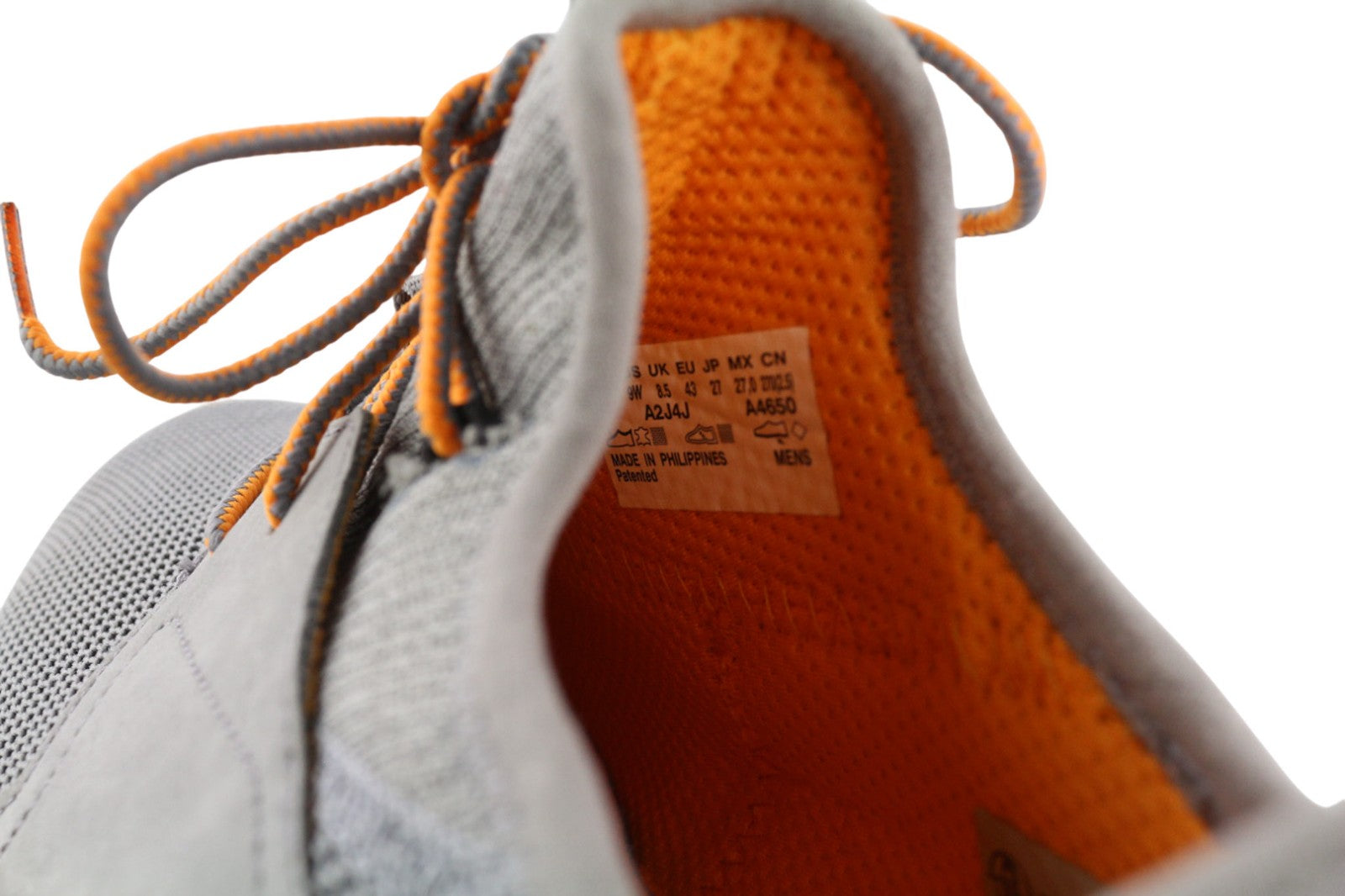 TIMBERLAND A2J4J-A4650 Men's Trainers EU43/43.5 Grey Leather Textile Sneakers