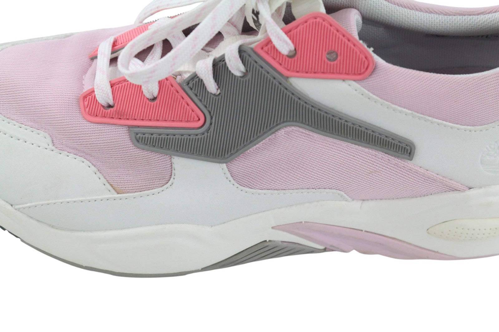 TIMBERLAND A2FM5-A4519 Women's Trainers EU38.5/39 Pink White Low-Top Textile