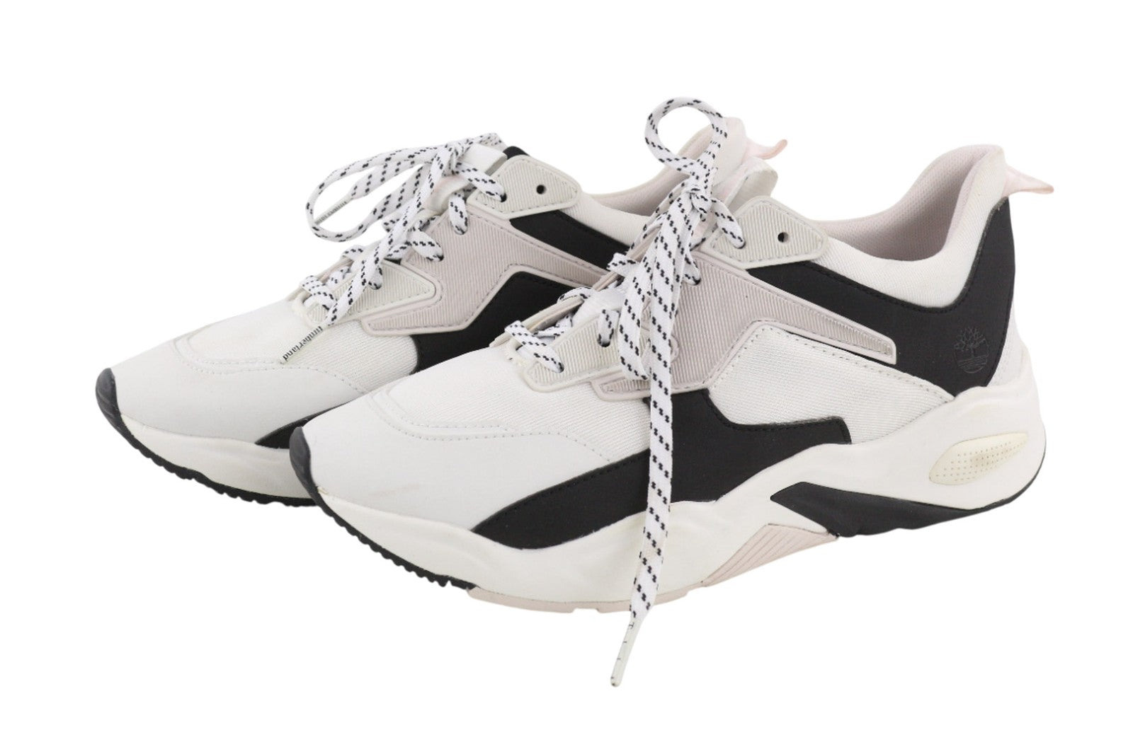 TIMBERLAND A2FK9-A4519 Women's Trainers EU38/38.5 White Black Textile Casual