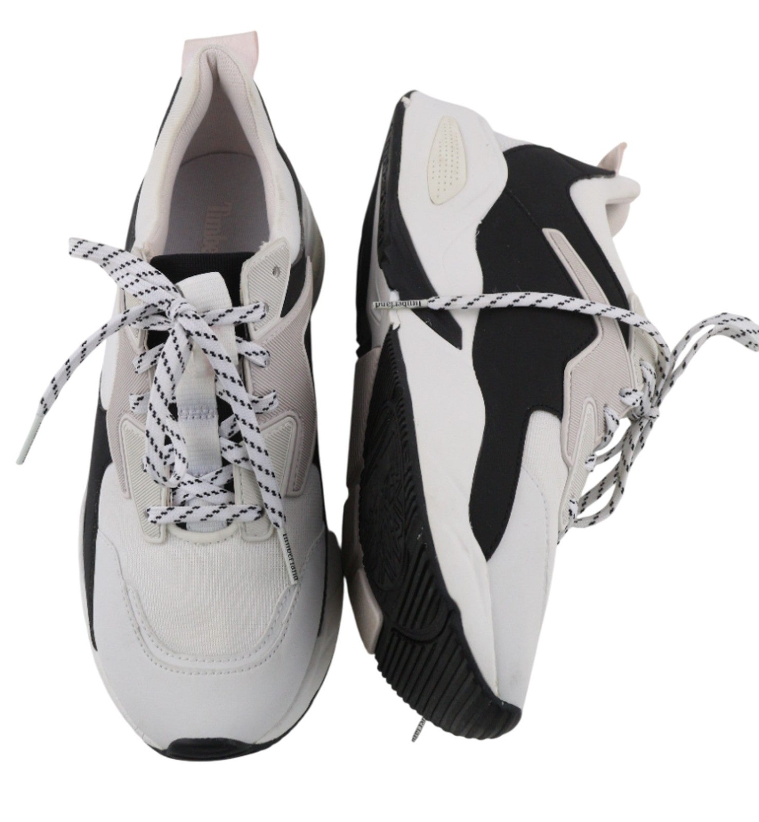 TIMBERLAND A2FK9-A4519 Women's Trainers EU38/38.5 White Black Textile Casual