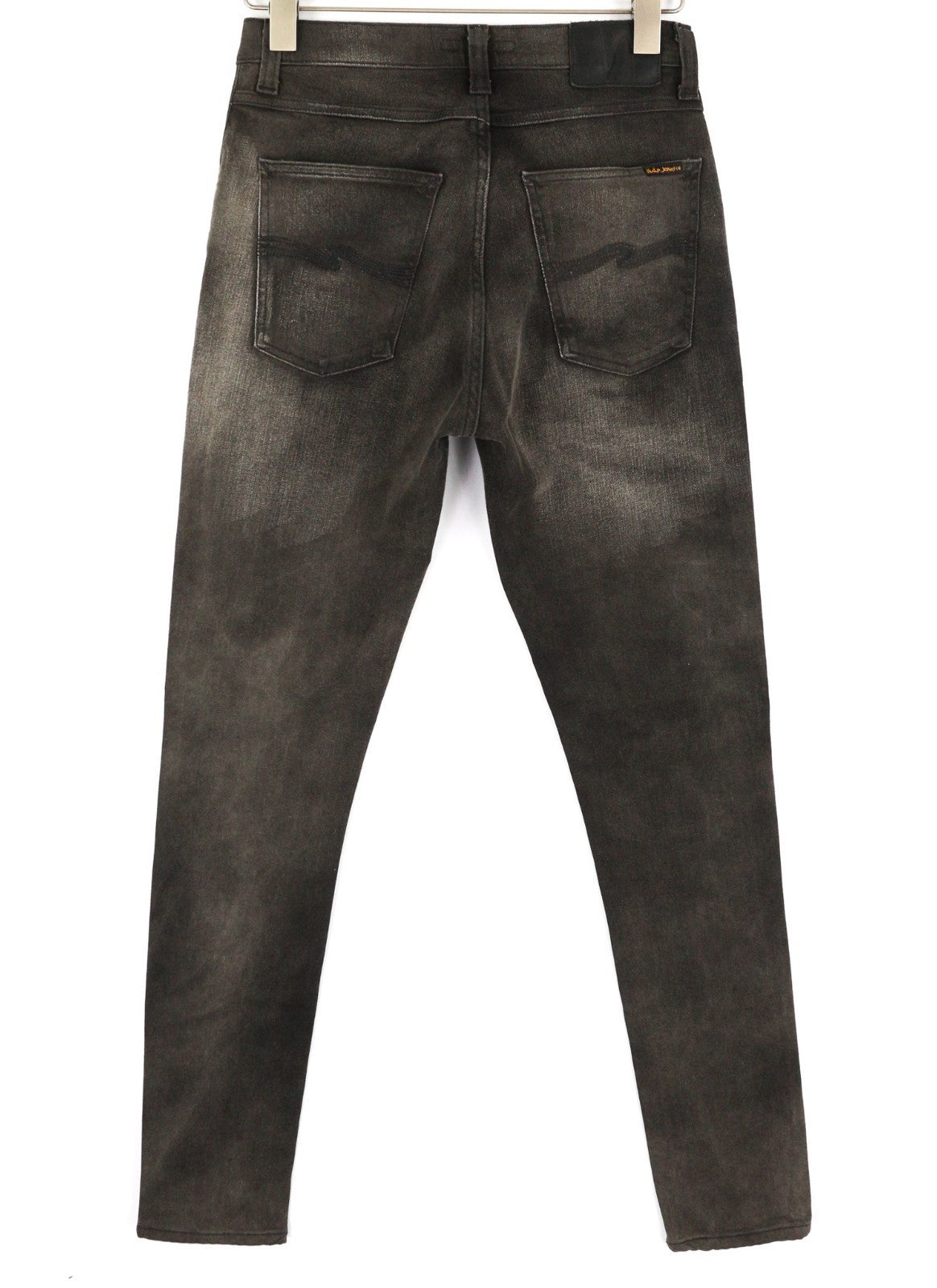 NUDIE JEANS Pipe Led Men's Jeans W29/L32 Grey Marble Organic Skinny Washed