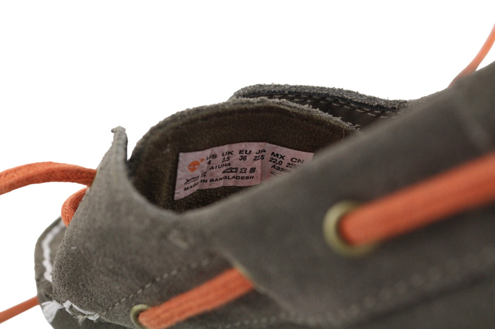 TIMBERLAND A1UHA-A3398 Women's Shoes EU36 Green Khaki Leather Loafers Slip-On