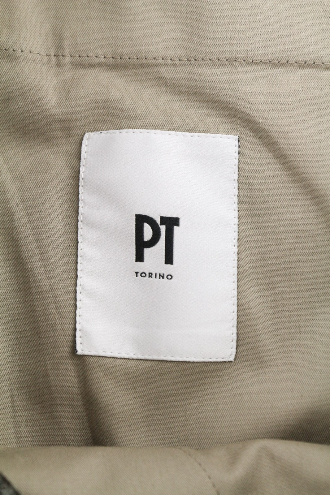 PT TORINO Men's Trousers 48 W34 Grey Soft Fit Pure Wool Patterned Pleated