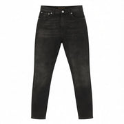 NUDIE JEANS Pipe Led Men's Jeans W30/L30 Grey Marble Organic Skinny Washed Zip