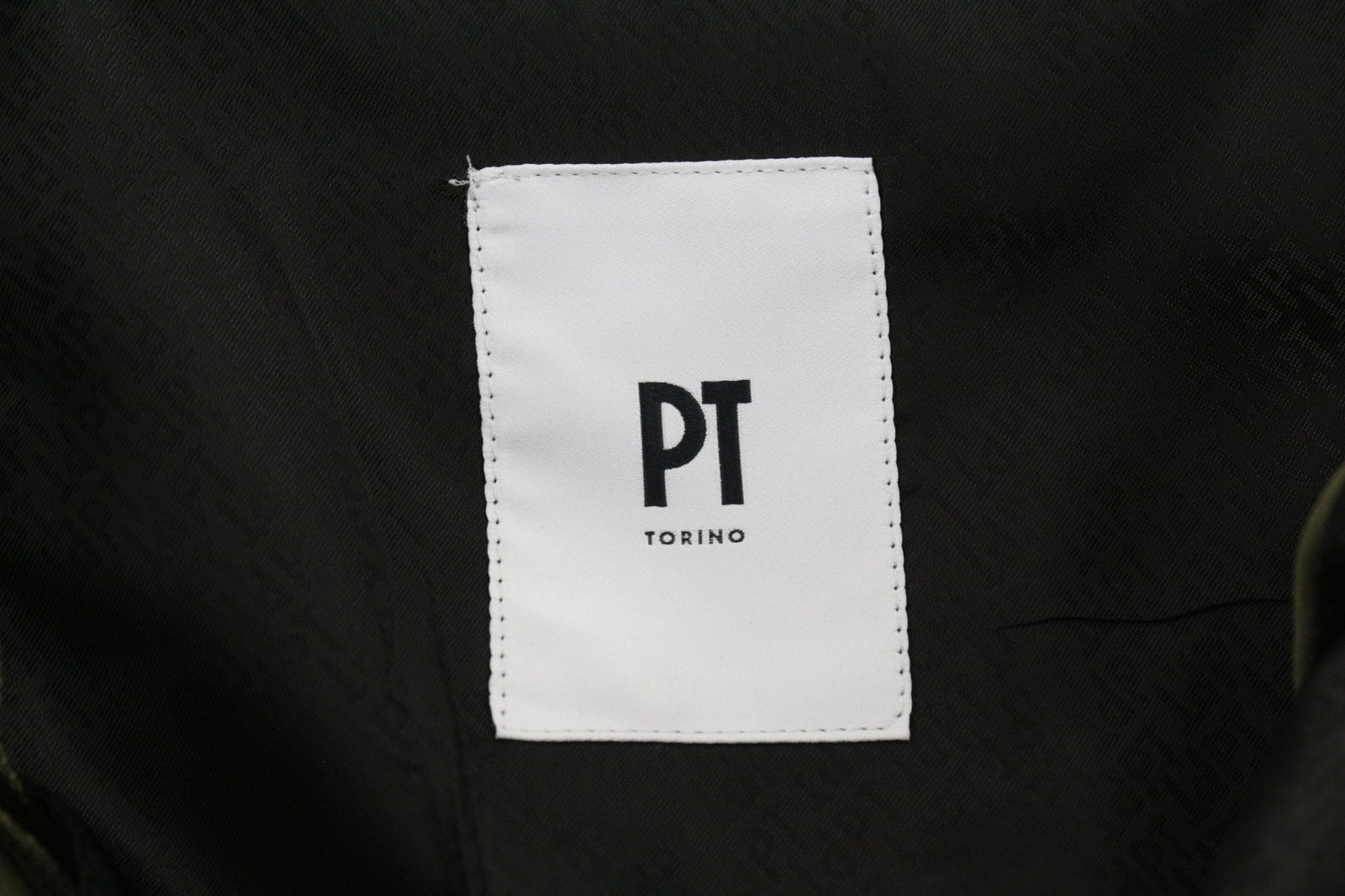 PT TORINO Gamma Men's Trousers 50 W35 Khaki Slim Cargo Stretchy Zip Pockets