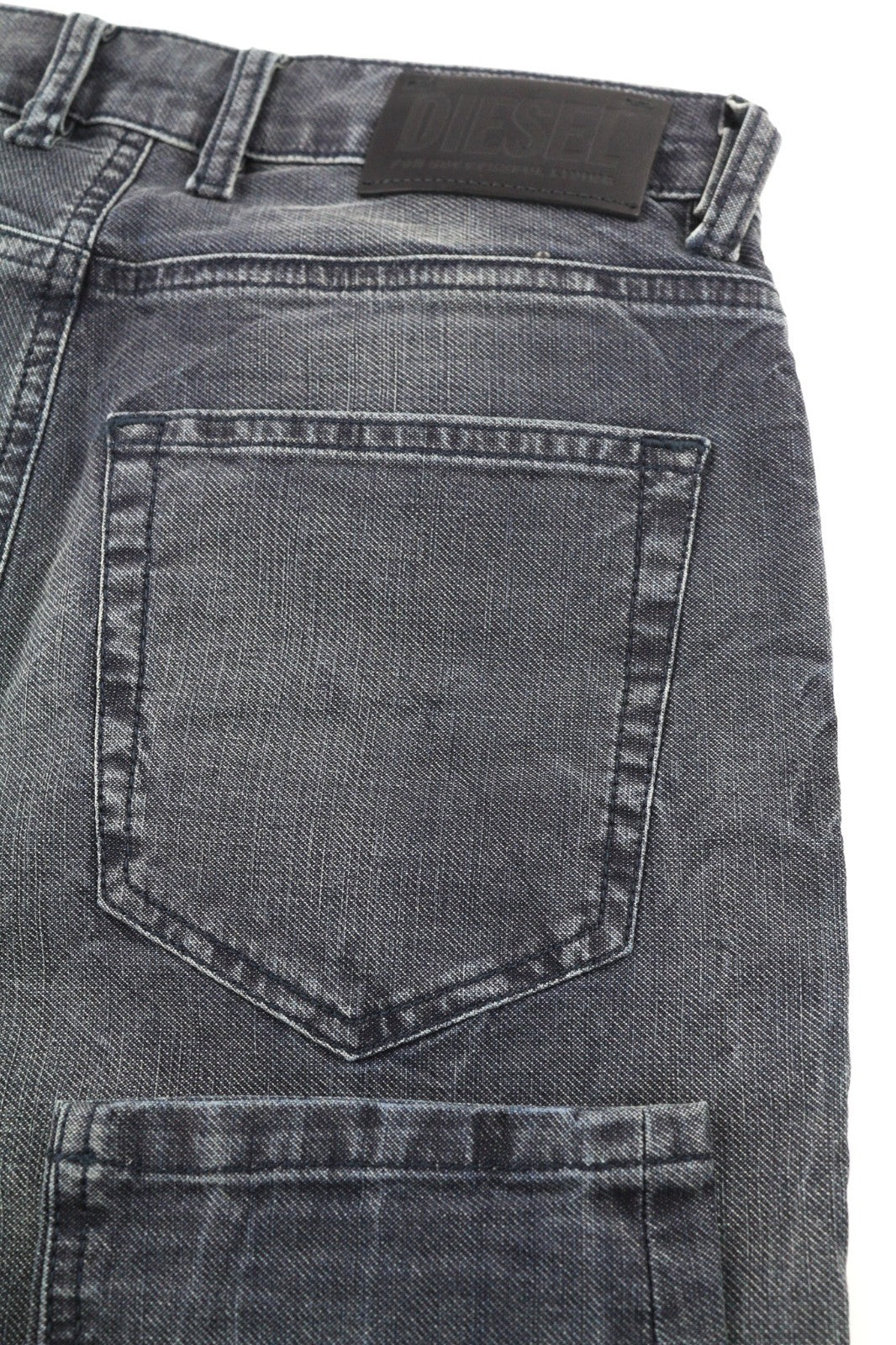 DIESEL D-Vider CB-NE 0090H Men's Jeans W26 Blue Jogg Sweat Carrot Stretch Fit