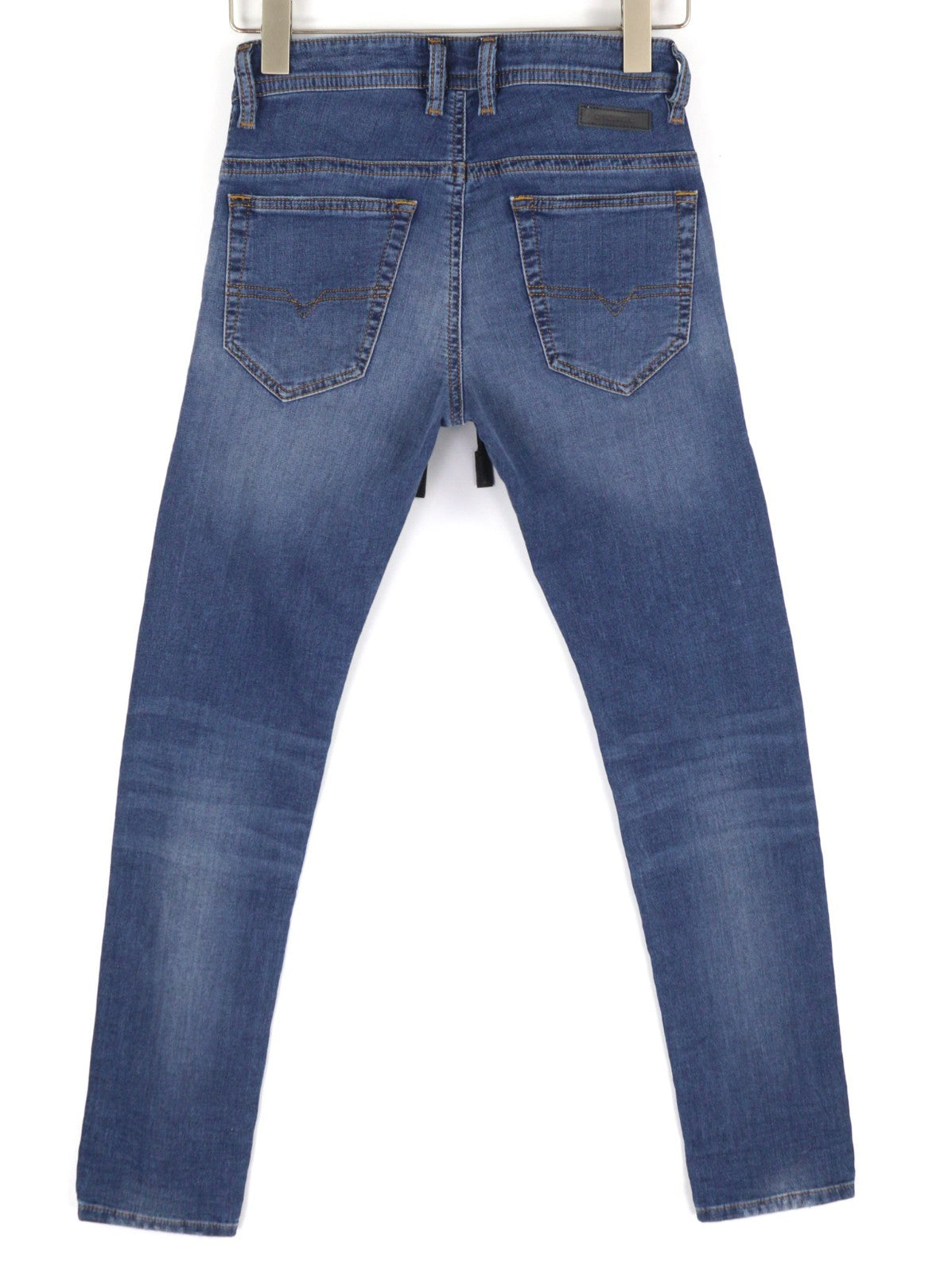 DIESEL Thommer CB-NE 0699Y Men's Jeans W26 Blue Jogg Sweat Slim Stretch Wash