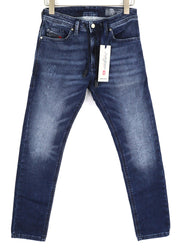 DIESEL Thommer CB-NE 0699Z Men's Jeans W28 Blue Jogg Sweat Slim Fit Stretch