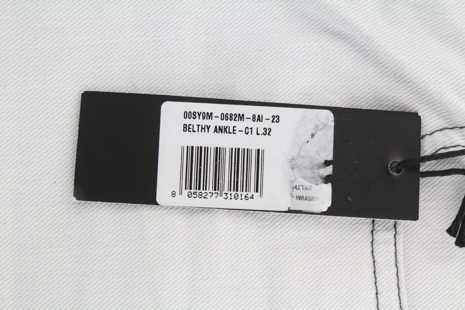 DIESEL Belthy Ankle-C1 0682M Women's Jeans W23/L32 Blue Slim Straight Stretch