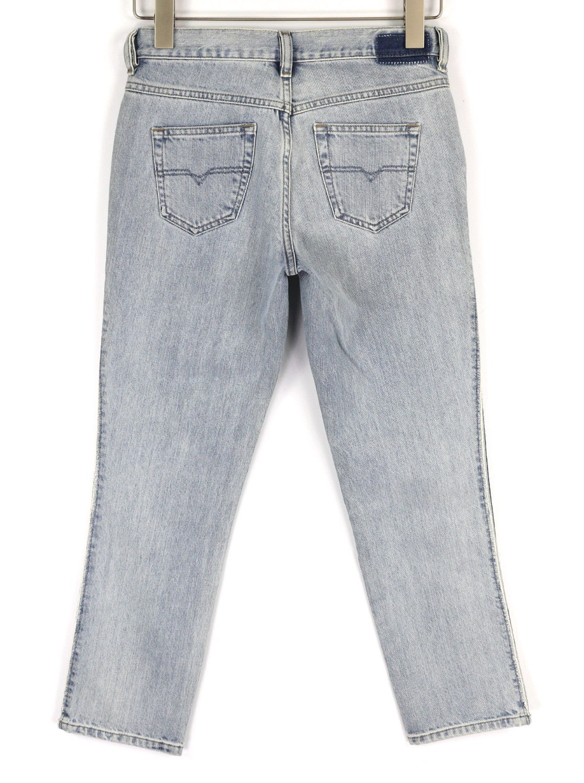 DIESEL Belthy Ankle-C 084FC Women's Jeans W24/L30 Blue Slim Straight Cotton