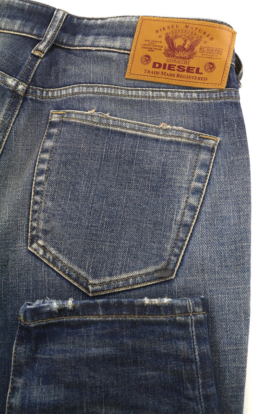 DIESEL D-Joy Z9A05 Women's Jeans W26/L32 Blue Slim Stretch Washed Five Pocket