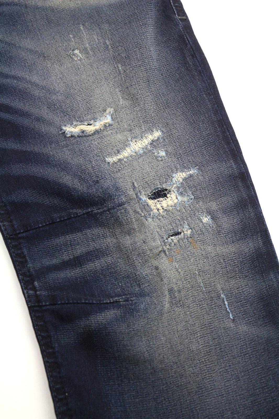 DIESEL Eazee-NE 0662K Women's Jeans W25 Blue Jogg Sweat Boyfriend Crop Fit