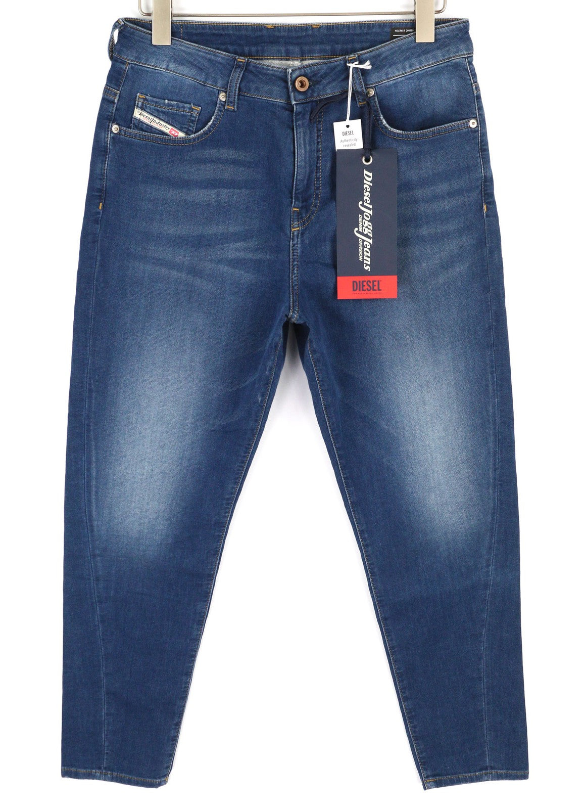 DIESEL Candys Jogg 069HC Women's Jeans W23 Blue Sweat Jogg Relaxed Boyfriend