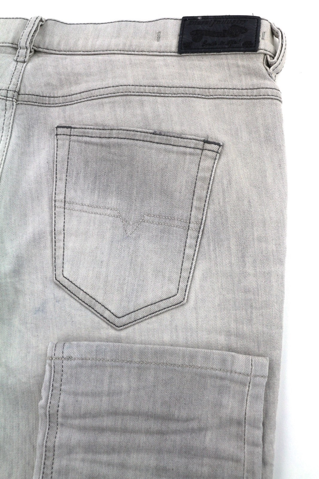 DIESEL D.N.A. Belthy 0676M Women's Jeans W28/L32 Grey Slim Straight RRP180