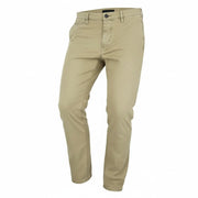 NUDIE JEANS Khaki Regular Men's W28/L32 Mid Beige Logo Chino Buttoned Pockets