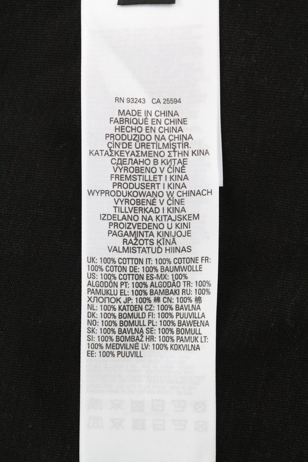 DIESEL T-Reg-E4 Women's T-Shirt L Black Crew Collar Short Sleeve Soft RRP125