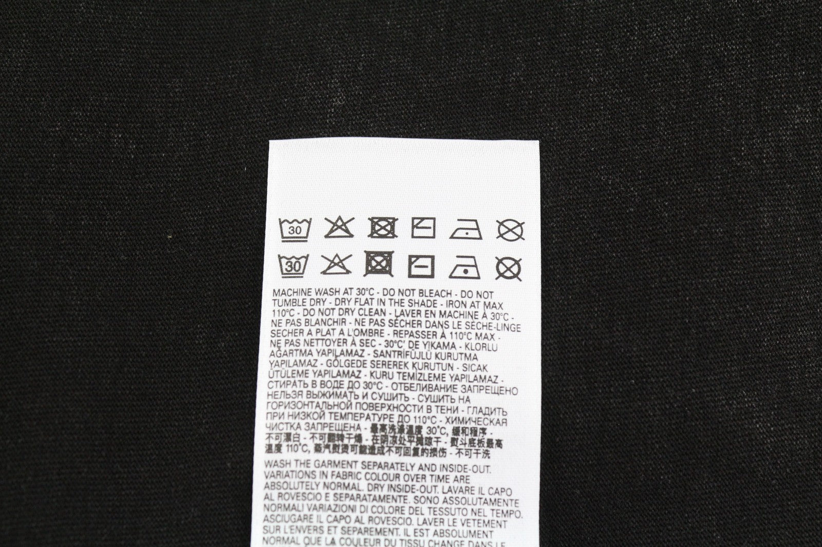 DIESEL T-Reg-E4 Women's T-Shirt L Black Crew Collar Short Sleeve Soft RRP125