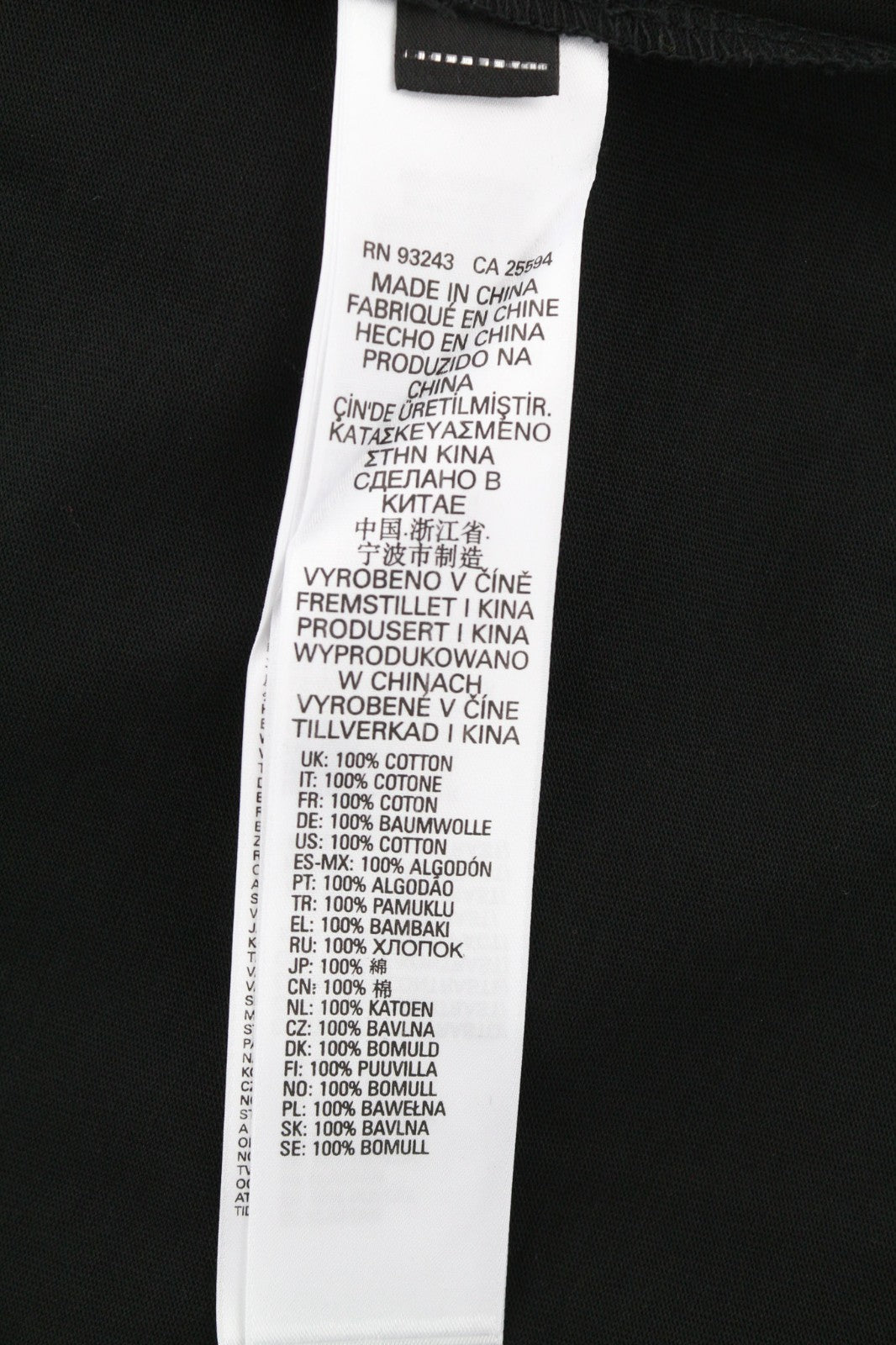 DIESEL T-Delphivy-Slits Men T-Shirt S Black Oversize V-Neck Short Sleeve RRP100