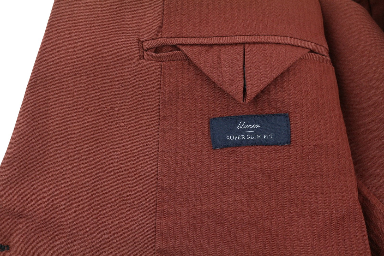 ANTONY MORATO Men Suit XL Burgundy Super Slim Fit Linen Blend Notch Casual 2in1