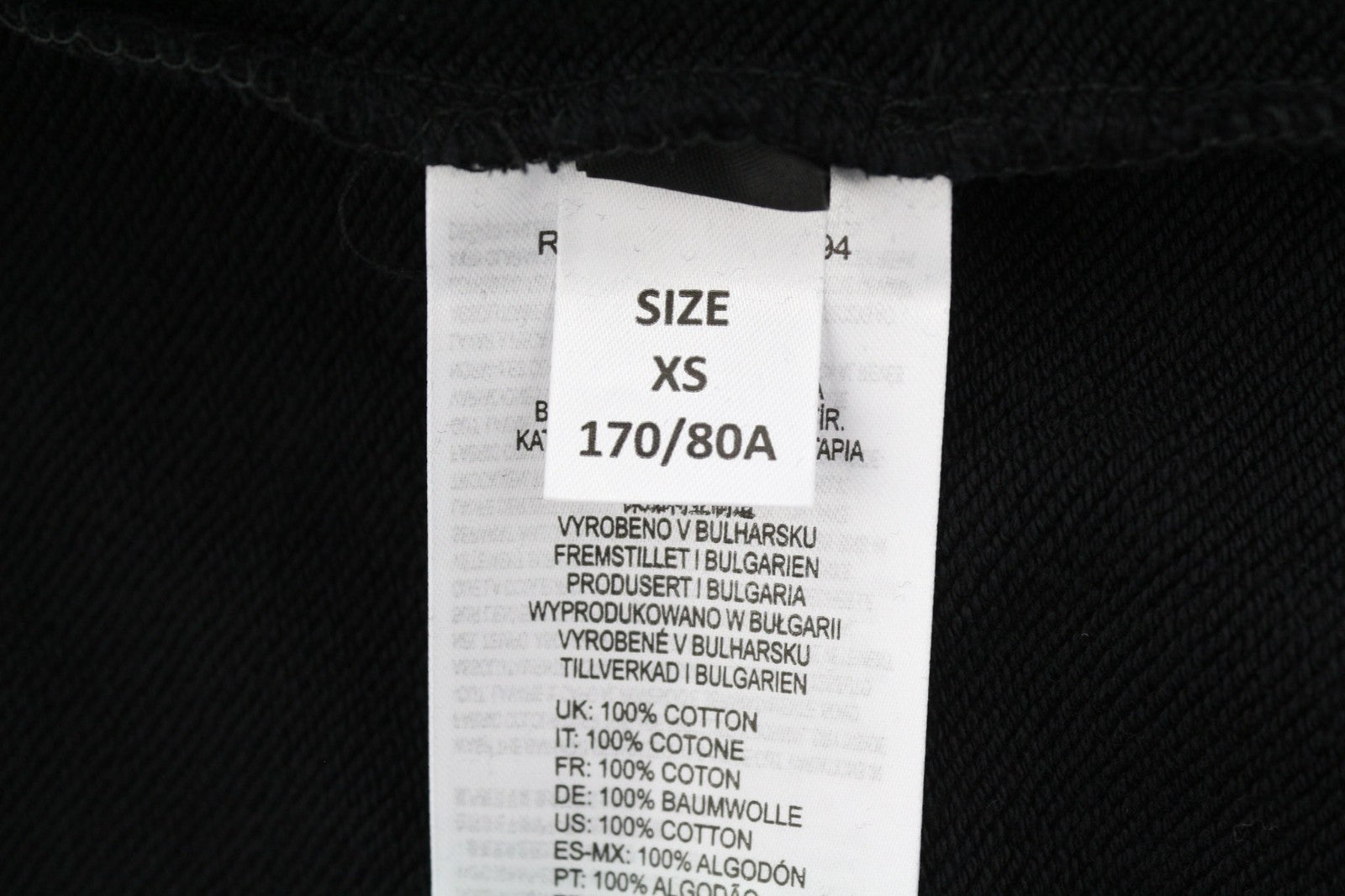 DIESEL D-Ilse-TR Women's Dress XS Black Hooded Long Sleeve Logo Back RRP160