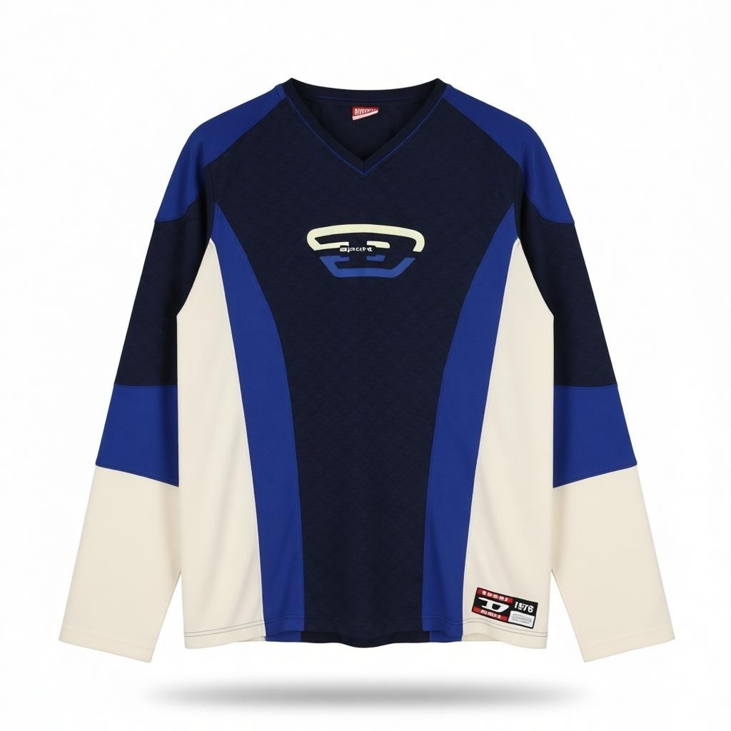 DIESEL Amtee-Breakdon-HT07 Men Sweatshirt 2XL Sport Pullover Long Sleeve RRP150