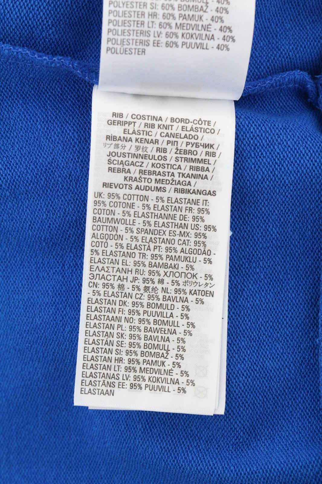 DIESEL S-Ginn-K25 Men's Sweatshirt L Blue Crew Pull On Logo Long Sleeve RRP175