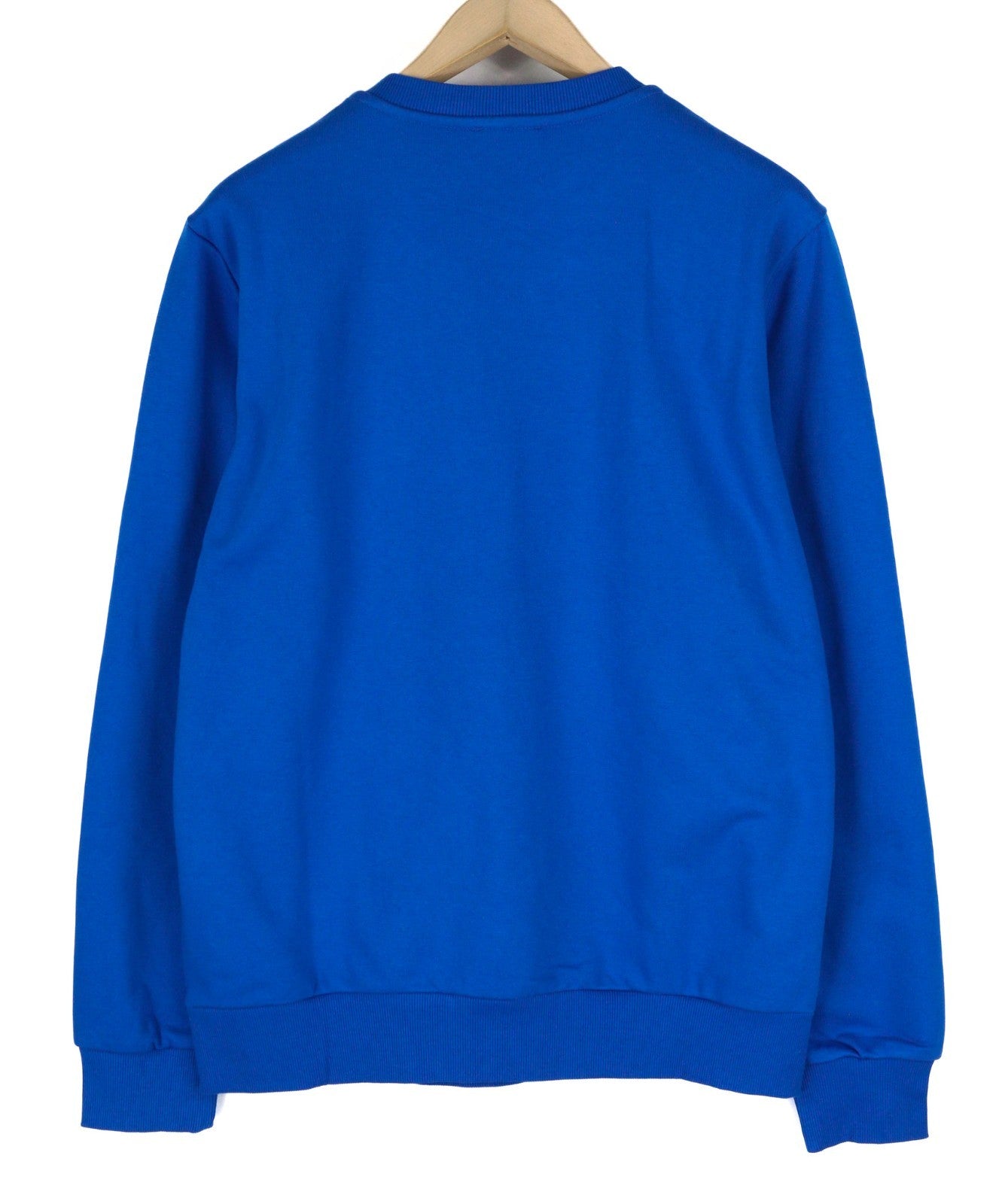 DIESEL S-Ginn-K25 Men's Sweatshirt L Blue Crew Pull On Logo Long Sleeve RRP175