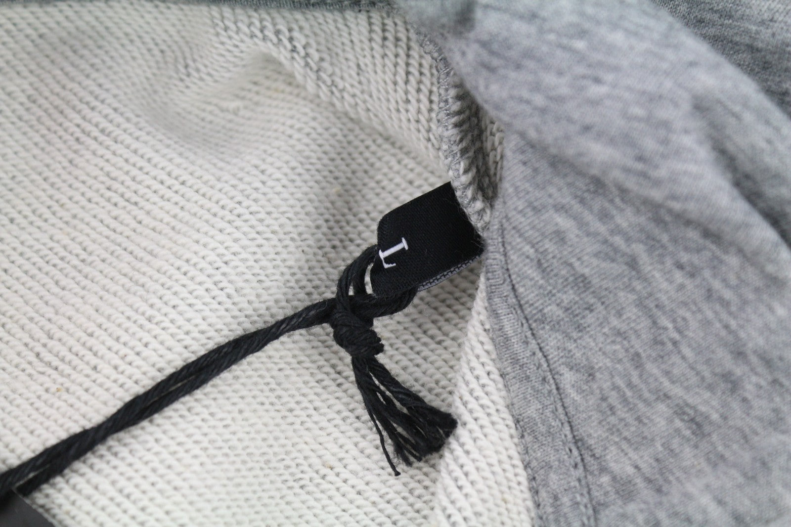 DIESEL AMST-Coarll-WT24 Men's Hoodie L Grey Melange 55DSL Half Zip Sport Style