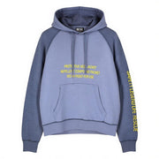 DIESEL S-Girlan-Hood Men's Hoodie L Blue Pullover Hooded Kangaroo Pocket Logo