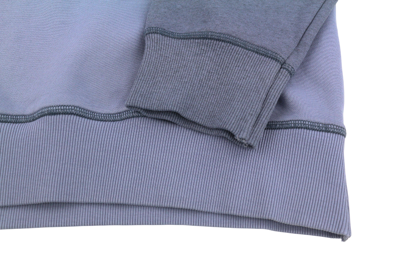 DIESEL S-Girlan-Hood Men's Hoodie L Blue Pullover Hooded Kangaroo Pocket Logo